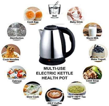 Scarlet Electric Kettle 2.0 Litre Design For Hot Water, Tea,Coffee,Milk, Rice and Other Multipurpose Cooking Foods Kettle