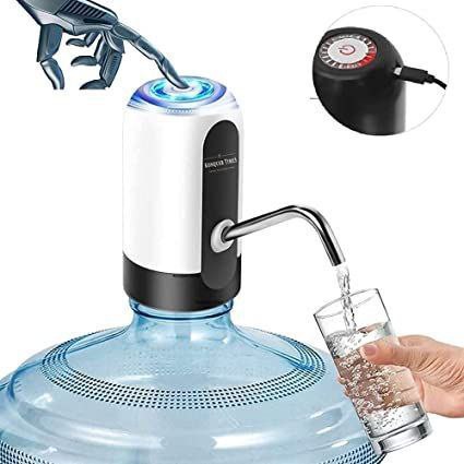 Automatic Portable Electric Water Dispenser for Universal /Water Can Dispenser Pump for 20 Litre Bottle Can Mini Water Dispenser | Portable Automatic Wireless Portable Water Pump for Home, Office, and Travel