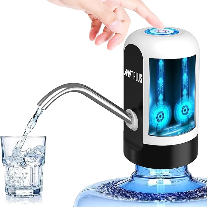 Automatic Portable Electric Water Dispenser for Universal /Water Can Dispenser Pump for 20 Litre Bottle Can Mini Water Dispenser | Portable Automatic Wireless Portable Water Pump for Home, Office, and Travel