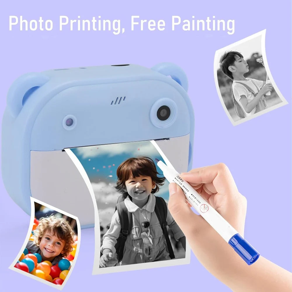 Instant Print Camera For Kids